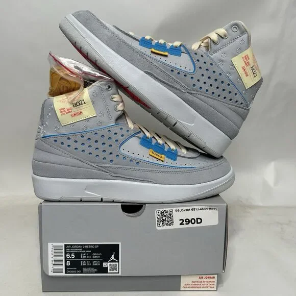 Union × Nike Air Jordan 2 グレーフォグ 27.5cm UNION LA x Air 